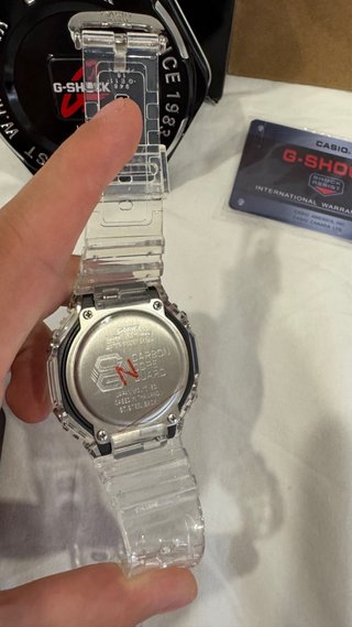 Casio G-Shock Reloj Digital Transparente