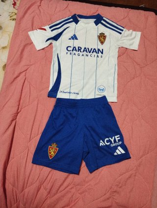 Conjunto Real Zaragoza Infantil Adidas