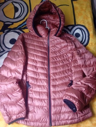Anorak ligero rosa