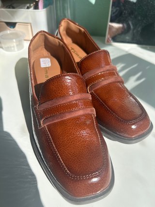 Zapatos Tamaris de Cuero Marrón Talla 37