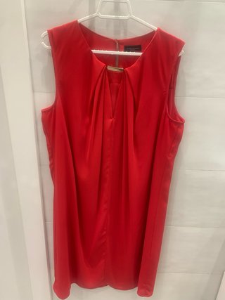 Vestido Rojo Javier Simorra