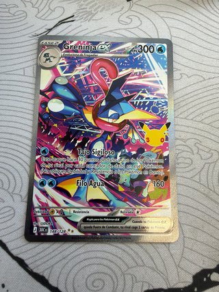 Greninja EX 30C 148/128 Carta Pokémon