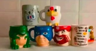 Set de 6 Tazas Infantiles
