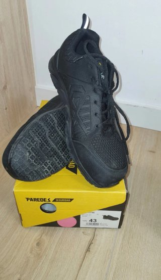 Zapatos de seguridad Paredes negros talla 43