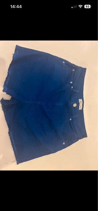 Shorts Azules Stradivarius Talla 36 Novos