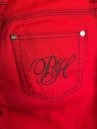 Pantalón vaquero rojo Pedro del Hierro