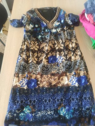 Vestido Estampado Multicolor