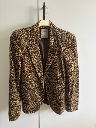 Americana Estampado Leopardo
