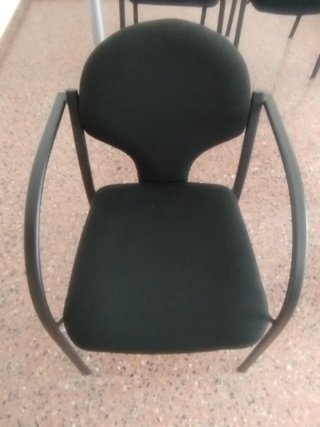 Sillas de oficina negras