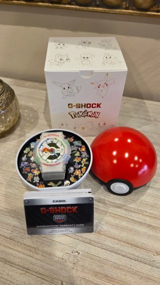 Reloj Casio G-Shock x Pokémon 30 Aniversario