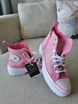 Converse Chuck Taylor Rosa Brillo