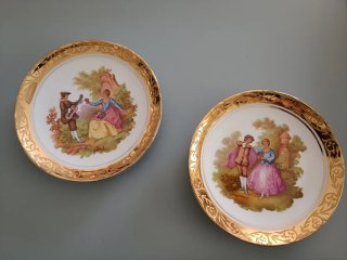 Set di 2 Piatti Decorativi Fragonard