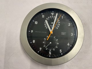 Reloj Estación Meteorológica Davis Analógica 25 cm