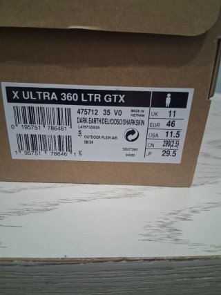 Salomon X Ultra 360 LTR GTX Marrón Talla 46