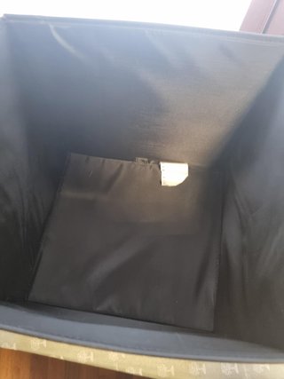 due Scatole IKEA portaoggetti per scaffali