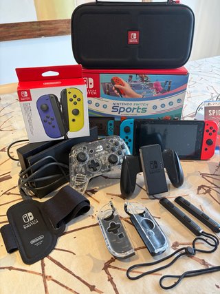Nintendo Switch Set Completo, Acessorios, y juegos