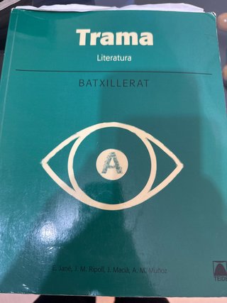 Literatura, Batxillerat