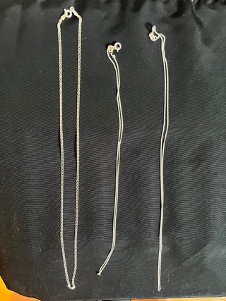 Cadenas de plata
