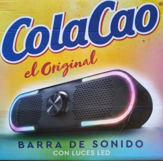 Barra de Sonido Cola Cao LED