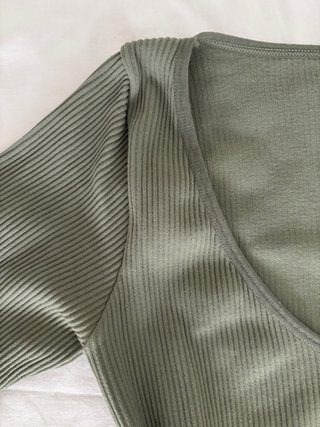 Camiseta Stradivarius manga larga