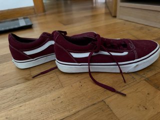 Zapatillas Vans Ward Canvas Granate