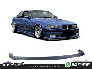 SPOILER DELANTERO PARA BMW SERIE 3 E36 "FATLIP" NEGRO MATE