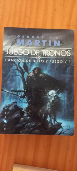 Libro,juego de tronos