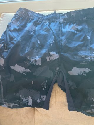 Pantalón corto estampado talla XXL