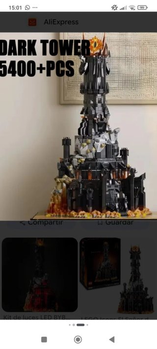 Torre Oscura Dark Tower 5400+ Piezas