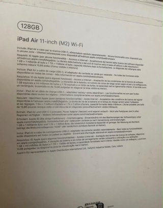 iPad Air 11 (M2) Wifi Argento