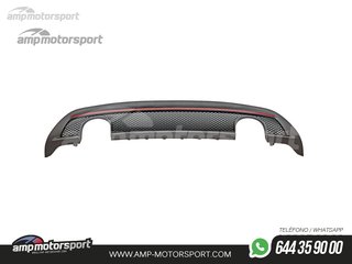 DIFUSOR TRASERO MERCEDES CLASE A W176 LOOK AMG