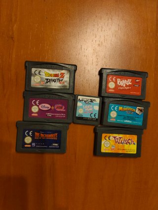 Lote de 7 juegos para GBA y Nintendo DS