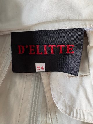 Chaqueta D'Elitte Talla 54 Beige Con Etiquetas