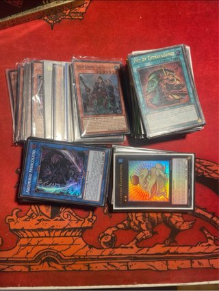Lotto 150+ Carte Olografiche Yu-Gi-Oh!