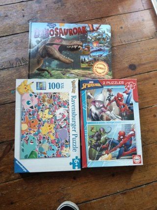 Lote de 3 Puzzles Infantiles