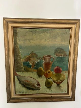 Cuadro del pintor Pelayo Olaortua Unceta