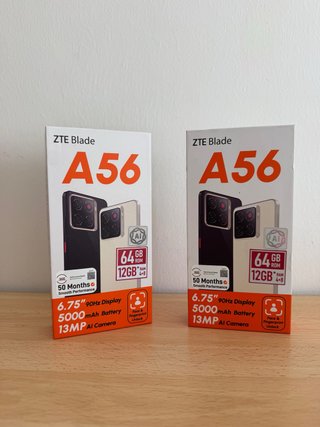 2 ZTE Blade A56 64GB Precintados