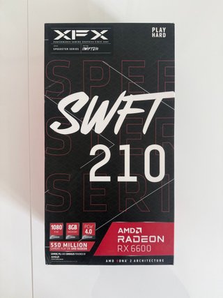 XFX RX 6600 Tarjeta gráfica Gaming