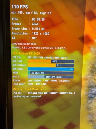 XFX RX 6600 Tarjeta gráfica Gaming