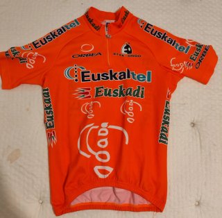 Maillot Ciclismo Euskaltel Vintage Talla L