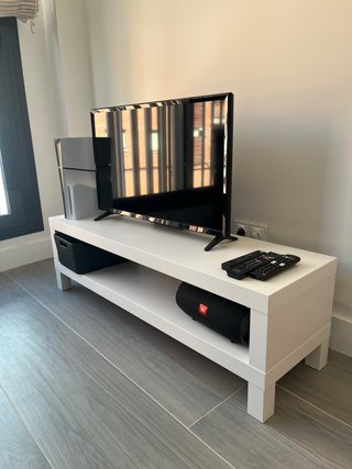 Mueble TV LACK IKEA Blanco 120cm