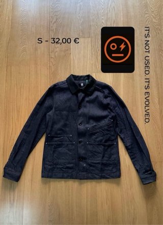 Chaqueta vaquera hombre de G-Star Raw (S)