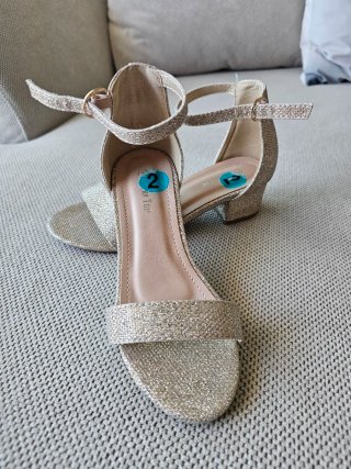 Sandalias Niña KY TOP Doradas Talla 32