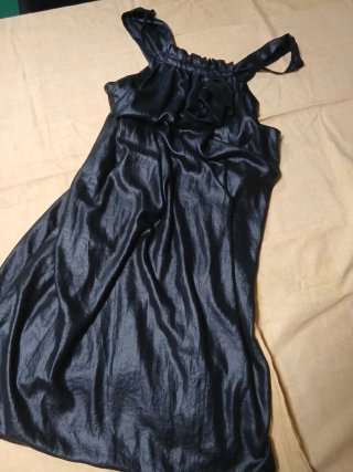 Vestido fiesta negro ideal embarazo Talla única