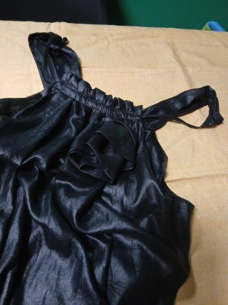 Vestido fiesta negro ideal embarazo Talla única