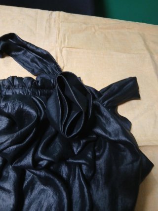 Vestido fiesta negro ideal embarazo Talla única