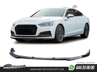 SPOILER DELANTERO PARA AUDI A5 2016-2019 NEGRO BRILLO