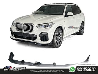 SPOILER DELANTERO PARA BMW X5 G05 2018-- NEGRO BRILLO