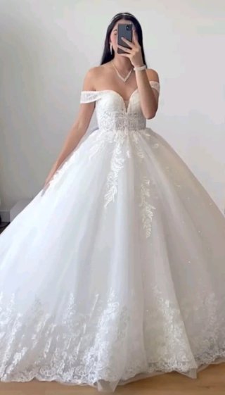 Vestido de Novia Blanco Talla Única
