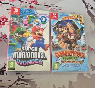 Super Mario Wonder y Donkey Kong Country Freeze